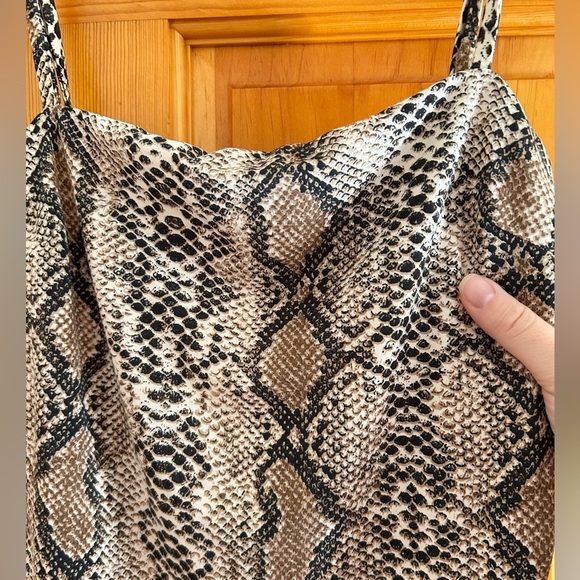 Princess Polly Vinny Snakeskin Print Bodysuit - Picture 6 of 6